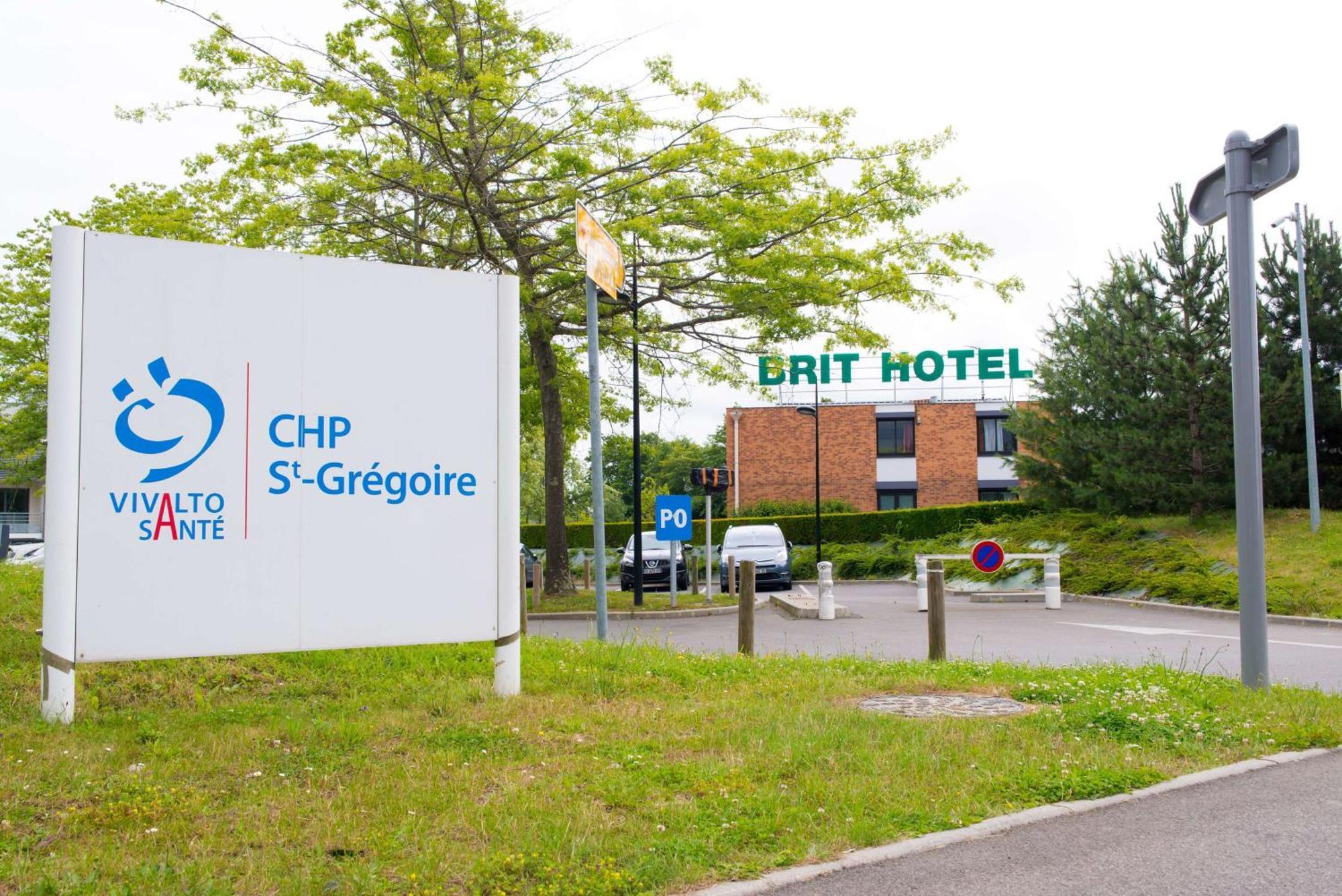 Brit Hotel Rennes St Gregoire - Le Villeneuve Saint-Gregoire  Exterior photo